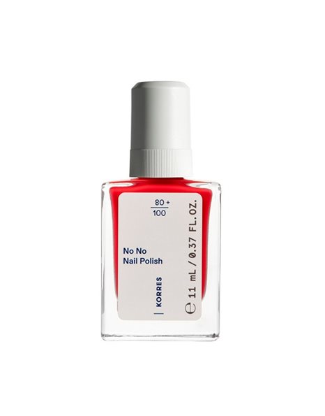 Korres No No Nail Polish Βερνίκι Νυχιών Μακράς Διαρκείας 45 True Coral 11 mL