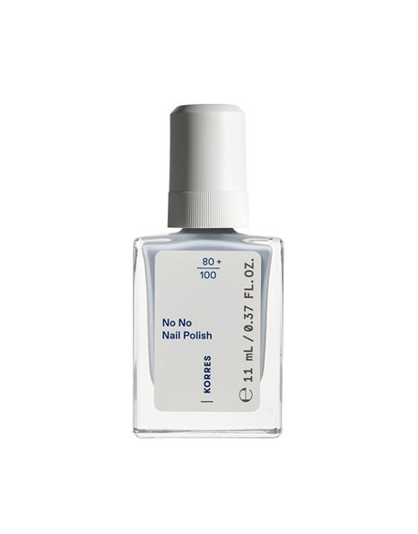 Korres No No Nail Polish Βερνίκι Νυχιών Μακράς Διαρκείας 72 Pastel Blue 11 mL