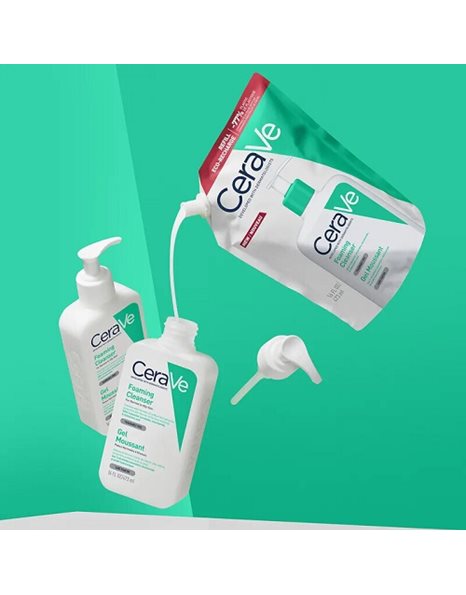 Cerave Refil Foaming Cleanser Καθαριστικό Gel Προσώπου & Σώματος 473ml