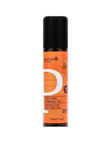 Medisei Panthenol Extra Sun Care Tanning Oil SPF10 Αντηλιακό Λάδι Μαυρίσματος 150ml