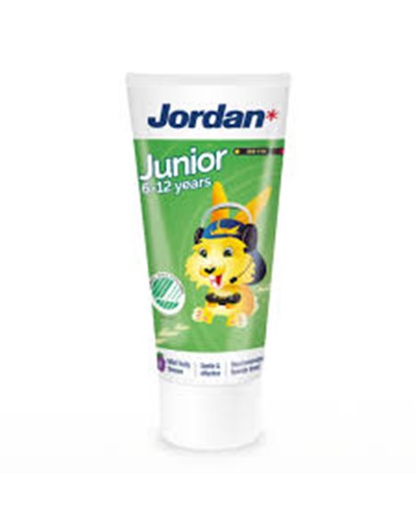 Jordan Junior Toothpaste 6-12 years mild fruity flavour 50 ml