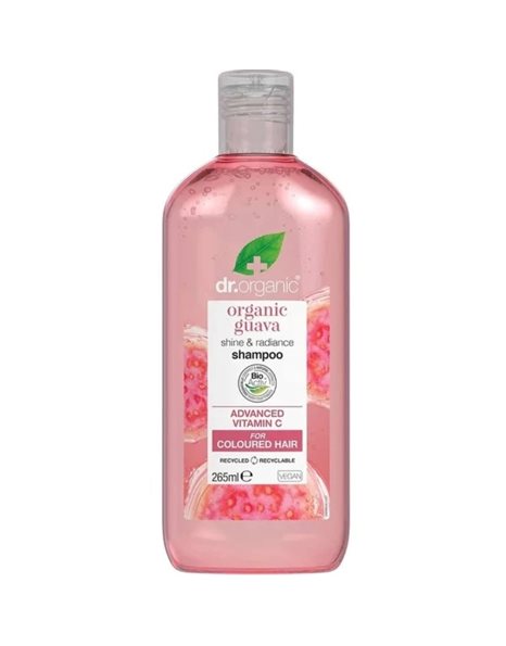 Dr Organic Promo Guava Shampoo 265ml & Body Wash 250ml & Face Wash 150ml & Δώρο Νεσεσέρ