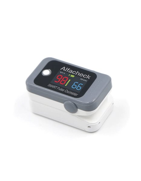 Alfacheck Smart Pulse Oximeter Παλμικό Οξύμετρο Ακριβείας 1 Τεμάχιο