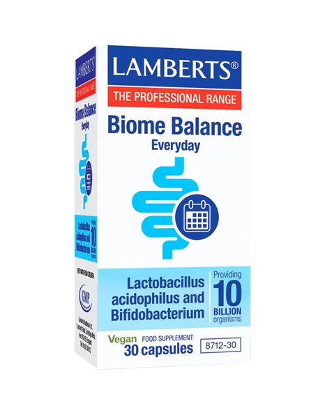 Lamberts Biome Balance Everyday Προβιοτικά για την Υγεία του Εντέρου 30 Κάψουλες
