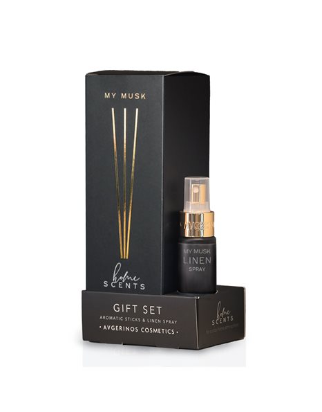 Avgerinos Cosmetics Home Scents Sticks + Linen My Musk 100ml