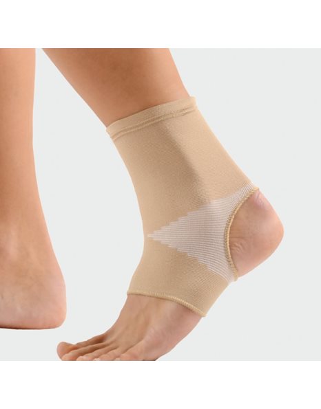 Anatomic Line 6600 Ελαστική Επιστραγαλίδα Aπλή Με Ανοιχτή Πτέρνα σε Μπεζ χρώμα XL