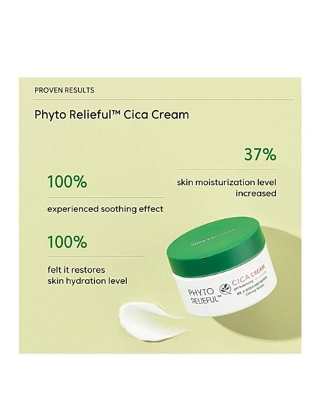 Thank You Farmer Phyto Relieful Cica 24ωρη Ενυδατική Κρέμα Προσώπου 80ml