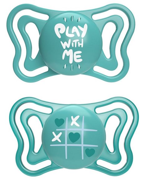 Chicco Πιπίλα Physio Forma Light Σιελ 16-36m 2τμχ
