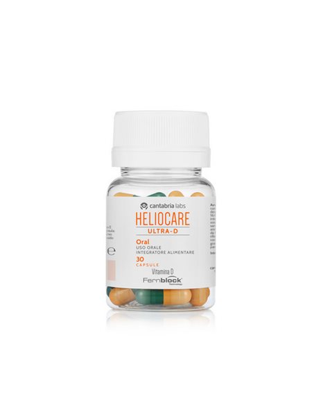 Cantabria Labs Heliocare Ultra-D Oral Capsules-Συμπλήρωμα με Βιταμίνη D και Αντιοξειδωτικά,30caps