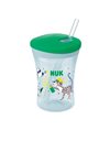 Nuk Παιδικό Ποτηράκι "Action Cup" από Πλαστικό Κίτρινο για 12m+  230ml
