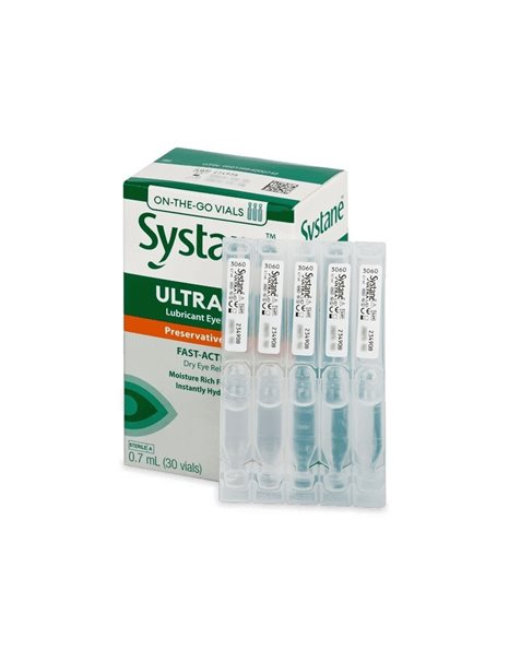 Alcon Systane Ultra UD - Λιπαντικές Οφθαλμικές Σταγόνες,30 αμπούλες x 0,7ml