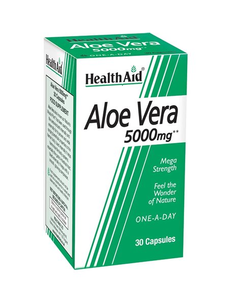 Health Aid Aloe Vera 5000mg 30caps
