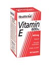 Health Aid Vitamin E για τo Δέρμα & Αντιοξειδωτική δράση 600iu 60caps