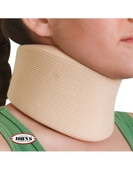 Johns 15098 Μαλακό Αυχενικό Κολάρο 7cm XLarge Μπεζ