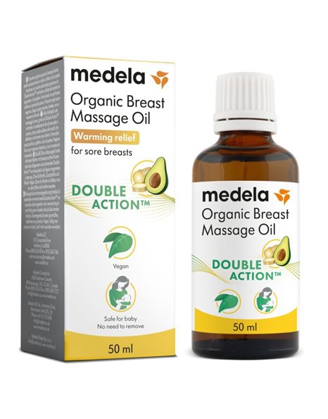 Medela Βιολογικό Λάδι για Μασάζ Στήθους 50ml