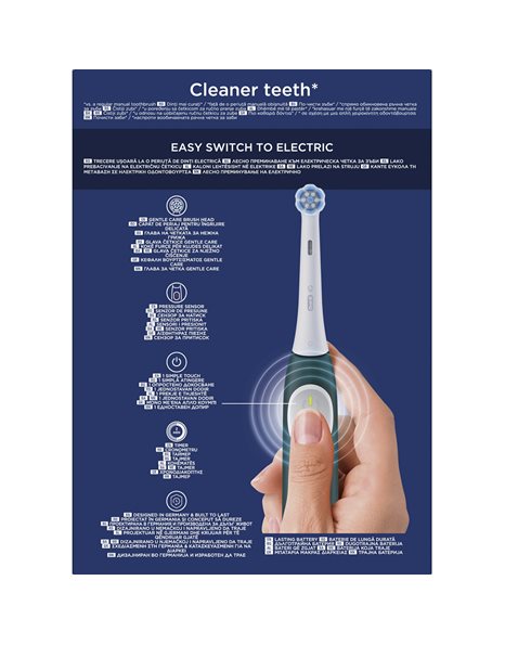 Oral-B iO Series 2 Clean & Care Electric Toothbrush with Travel Case 1 Τεμάχιο - Dark Green