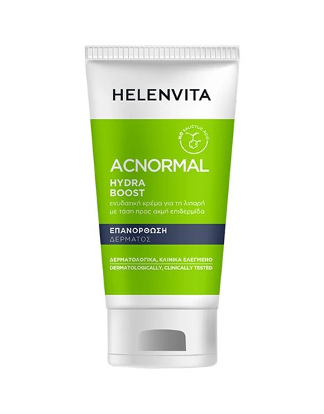 Helenvita ACNormal Hydra Boost Ενυδατική Κρέμα Προσώπου για Λιπαρό Δέρμα με Ακμή 60ml