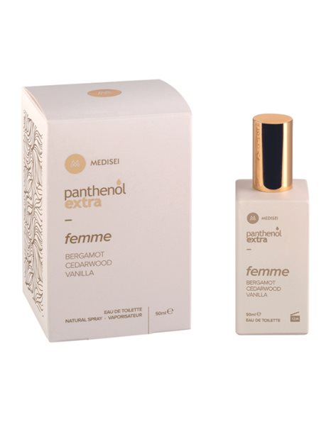Panthenol Extra Femme Eau de Toilette Bergamot Cedarwood Vanilla Γυναικείο Άρωμα 50ml