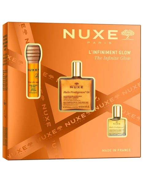 Nuxe Promo Huile Prodigieuse Or 50ml & Honey Lip Oil 10ml & Huile Prodigieuse 10ml