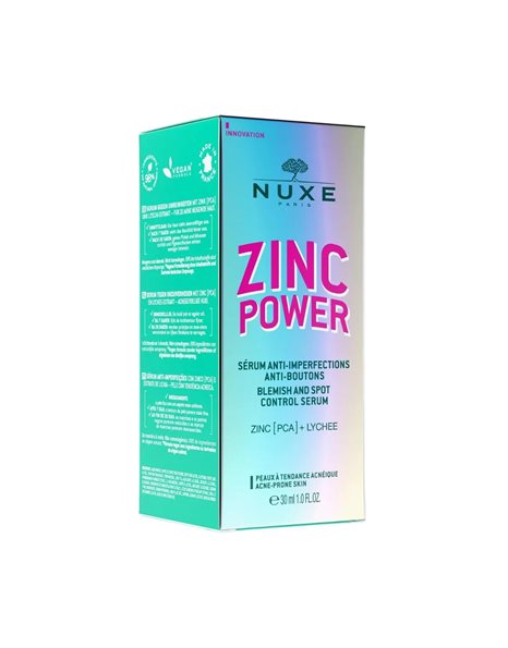 Nuxe Zinc Power Blemish and Spot Control Serum Ορός κατά των Ατελειών 30 ml