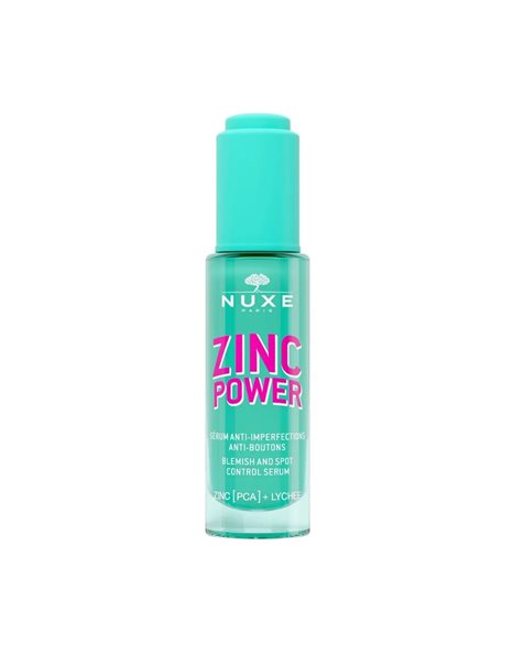 Nuxe Zinc Power Blemish and Spot Control Serum Ορός κατά των Ατελειών 30 ml