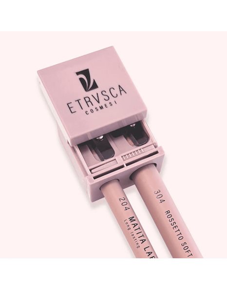 Etrvsca  Cosmesi Επαγγελματική Διπλή Ξύστρα Για Μολύβια  1 τμχ 