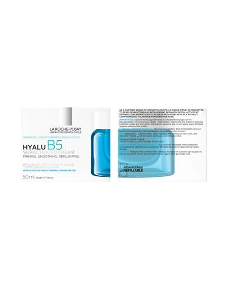 La Roche Posay Hyalu B5 Suractivated Cream Αντιρυτιδική Κρέμα Για Άμεση Σύσφιξη & Λείανση 50ml