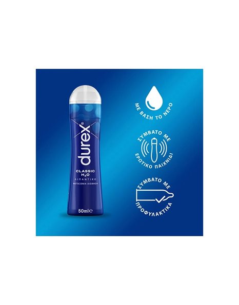 Durex Classic H2O Λιπαντικό 50 ml