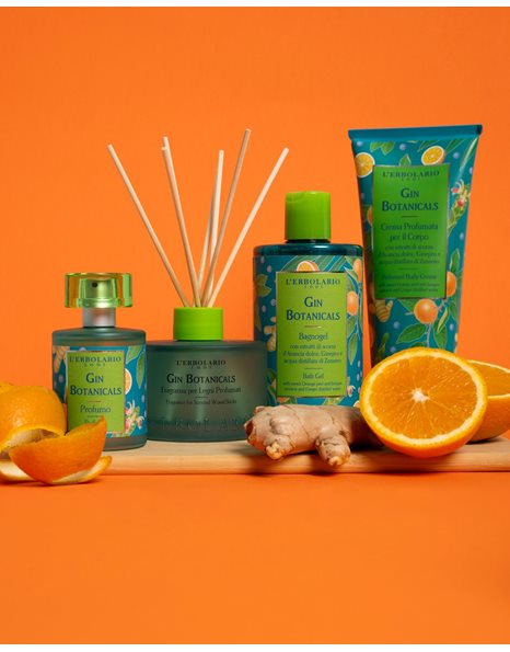 L' Erbolario Gin Botanicals Fragrance Αρωματικό Xώρου με Ξύλινα Στικς 125ml