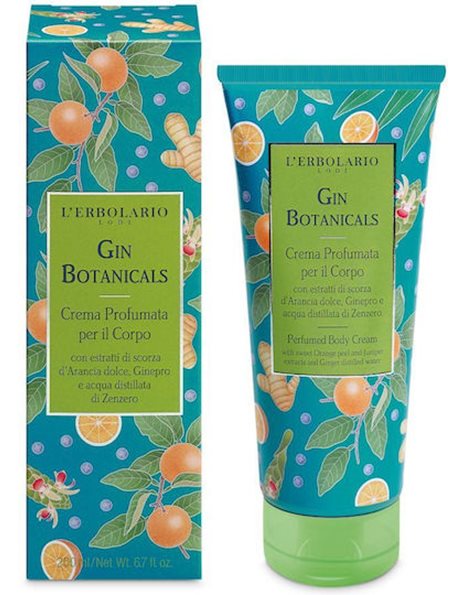 L' Erbolario Gin Botanicals Ενυδατική Κρέμα Σώματος 200ml