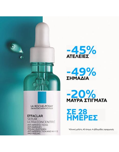 La Roche Posay Effaclar Ultra Concentrated Serum για Σημάδια Ακμής 30ml