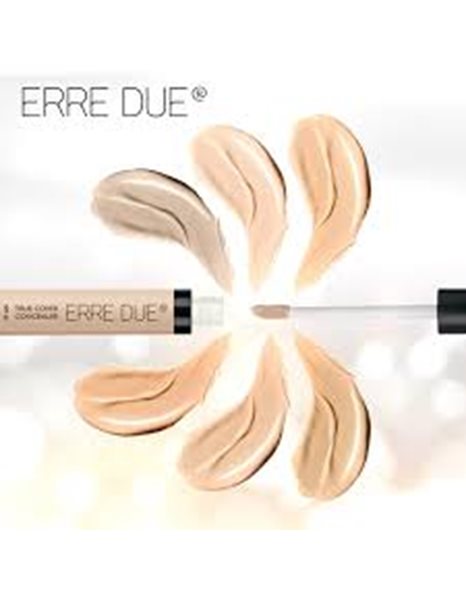 Erre Due True Cover Concealer Υγρής Μορφής 102 True Beige SPF30 8ml
