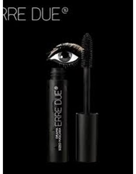 Erre Due Drama Sized Mascara 501 Black Μάσκαρα Μαύρη 11.5ml