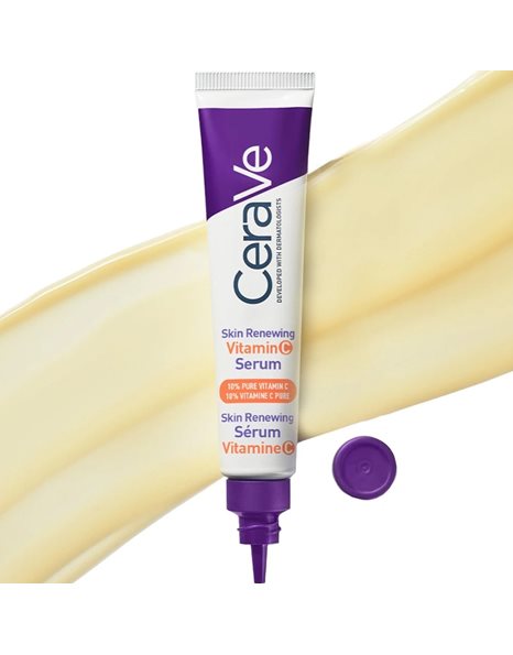 CeraVe Skin Renewing Serum Προσώπου με Βιταμίνη C για Αποτοξίνωση & Λάμψη 30ml