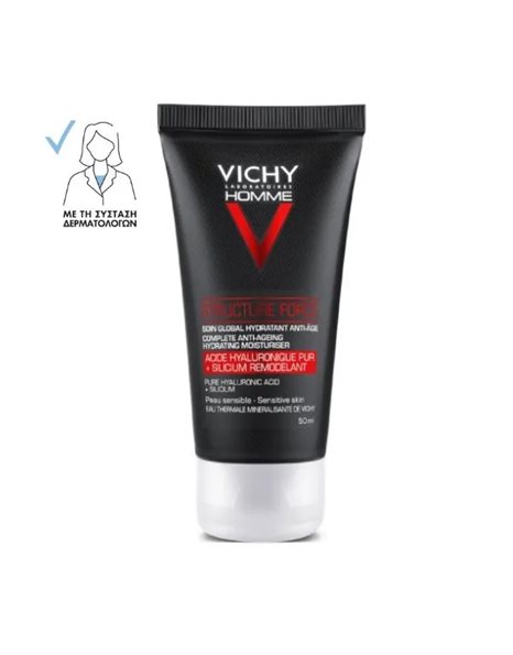 Vichy Homme Structure Force Αντιγηραντική Κρέμα για Πρόσωπο & Μάτια 50 ml