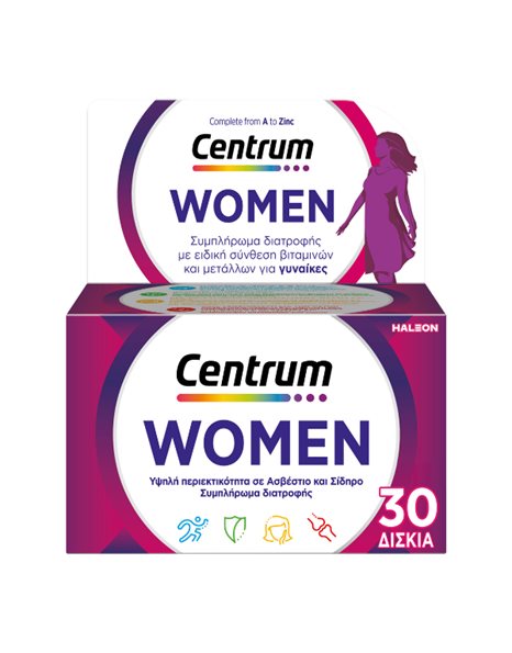 Centrum Women Πολυβιταμίνη για Γυναίκες 30 tabs