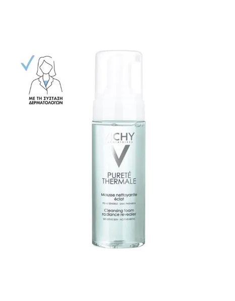 Vichy Purete Thermale Αφρώδες Νερό Καθαρισμού Προσώπου 150ml