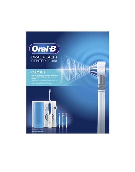 Oral-B Oral Health Center Σύστημα Καθαρισμού Oxyjet + 4 κεφαλές Oxyjet