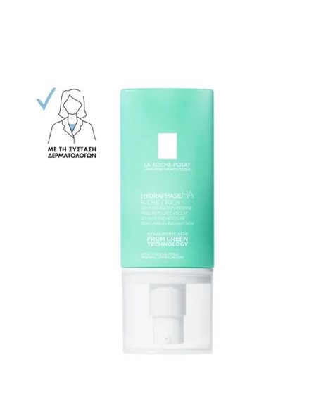 La Roche Posay Hydraphase HΑ Intense Riche Ενυδατική Κρέμα Προσώπου Πλούσιας Υφής, 50ml