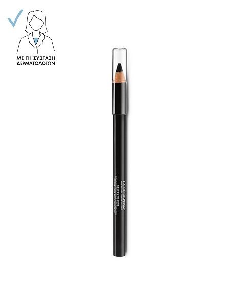 La Roche Posay Soft Eye Pencil Respectissime Noir Απαλό Μολύβι Ματιών Μαύρη Αποχρωση 1g