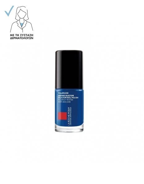 La Roche Posay Toleriane Nail Polish Silicium 18 Dark Blue #BlueNailsMonth Edition 6ml