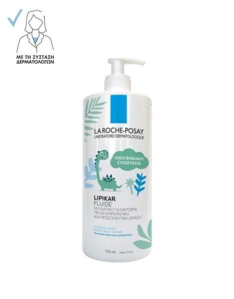 La Roche Posay Lipikar Fluide Ενυδατική Κρέμα Ανάπλασης Σώματος για Ευαίσθητες Επιδερμίδες 750ml