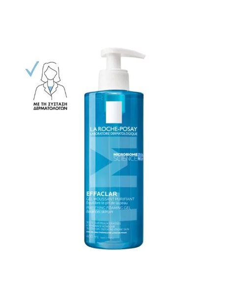 La Roche Posay Effaclar Gel Καθαρισμού για Λιπαρή / Ευαίσθητη Επιδερμίδα, 400ml
