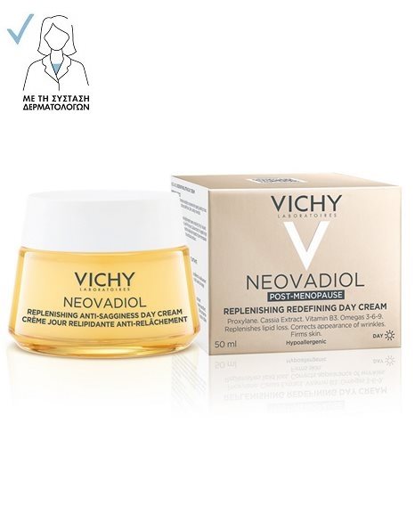 Vichy Neovadiol Post-Menopause Rich Ενυδατική &Αντιγηραντική Κρέμα Προσώπου Ημέρας με Κολλαγόνο 50ml
