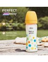 Chicco Πλαστικό Μπιμπερό Perfect Κατά των Κολικών με Θηλή Σιλικόνης για 2+ μηνών Κίτρινο 250ml