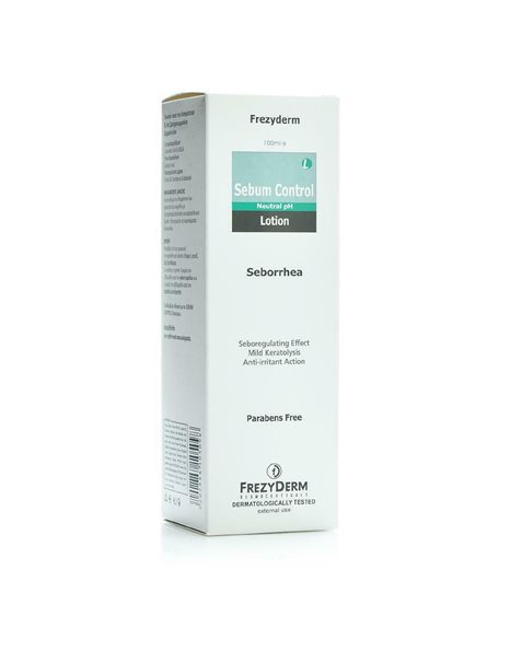 Frezyderm Sebum Control Lotion-Λοσιόν Κατά Της Σμηγματορροϊκής Δερματίτιδας & Της Λιπαρότητας 100ml 
