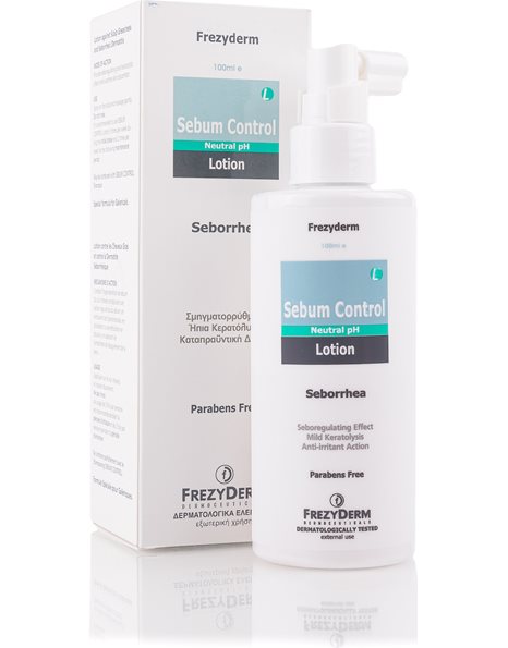Frezyderm Sebum Control Lotion-Λοσιόν Κατά Της Σμηγματορροϊκής Δερματίτιδας & Της Λιπαρότητας 100ml 