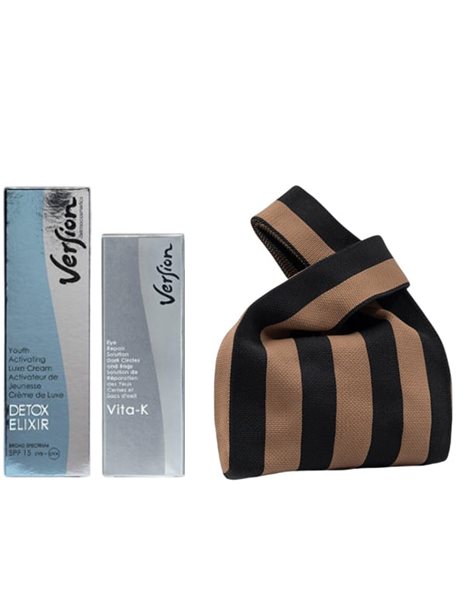 Version Vita-K Eye Cream 30 ml + Detox Elixir Luxe Cream SPF15 50 ml + Δώρο Τσαντάκι