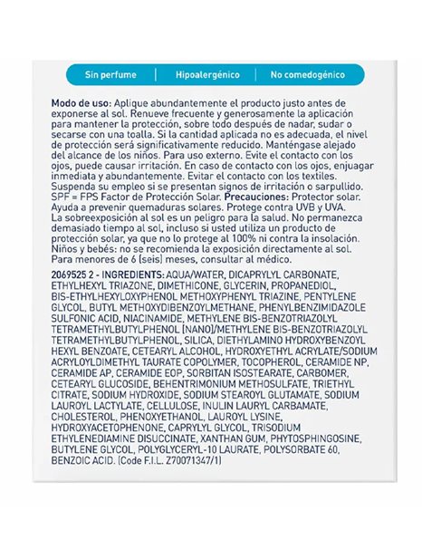CeraVe Invisible Hydrating Fluid Sunscreen Αντηλιακό Προσώπου για Κανονική έως Ξηρή Επιδερμίδα SPF50