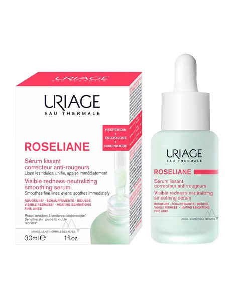 Uriage Roseliane Visible Redness-Neutralizing Smoothing Serum 30 ml
